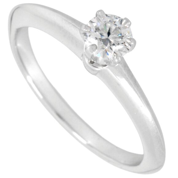 TIFFANY Authentic Silver Diamond Ring